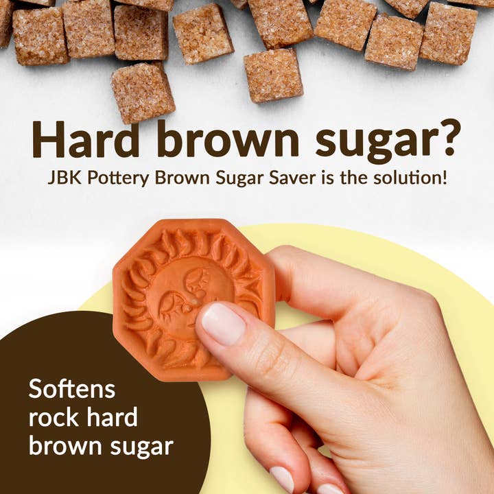 JBK Pottery - Wholesale Kitchen Tool/Gadget - Brown Sugar Saver - Sun Design7