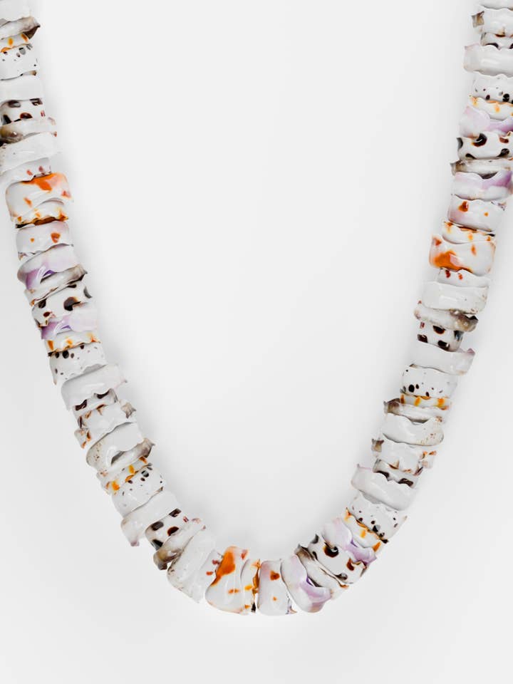 Island Shell Necklace for wholesale by Arcadia | Handmade Stone Jewelry