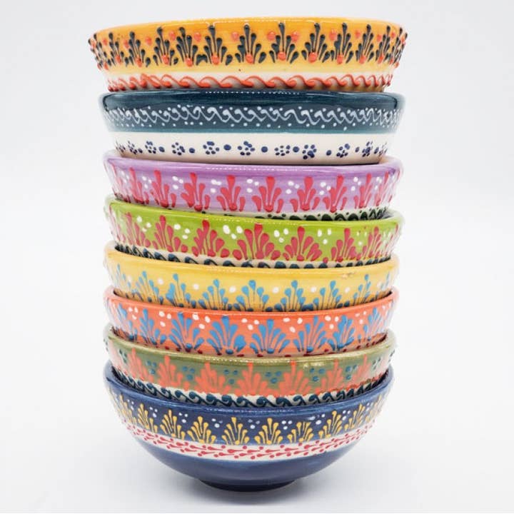 Natto USA - Wholesale Bowl - Turkish Ceramic 5" Bowls Garden1