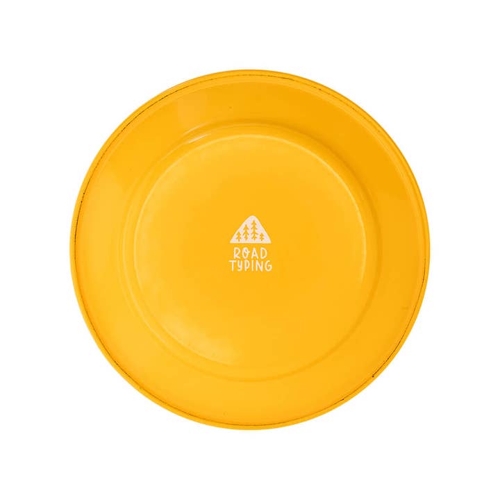 Roadtyping - Wholesale Dinner Plate - Go Camping enamel plate7