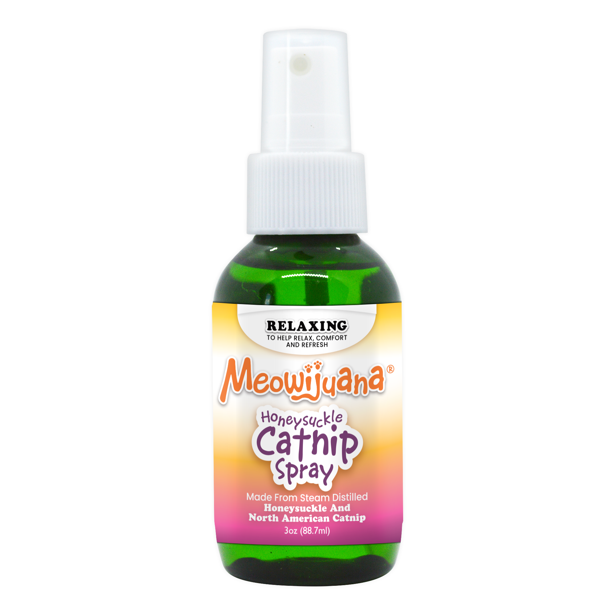 SmarterPaw | Meowijuana & Doggijuana - Wholesale Catnip - Meowijuana® 3 Ounce Catnip & Honeysuckle Spray0