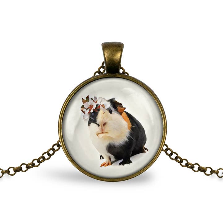 Guinea Pig Necklace for wholesale by Whimsy Spirit Shop