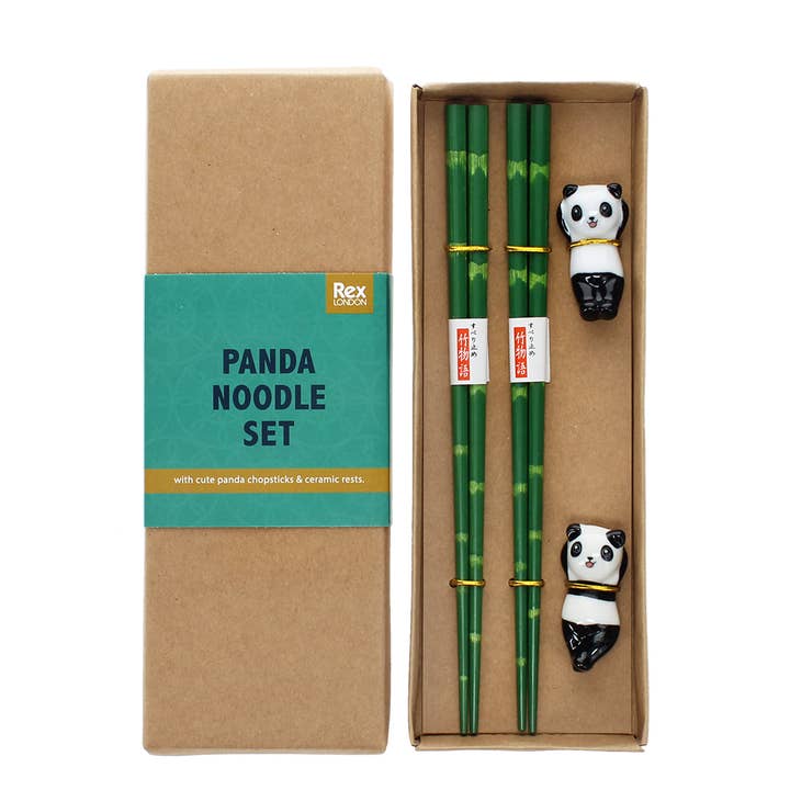 Chopsticks and rests set - Panda for wholesale by Rex B2B - UK