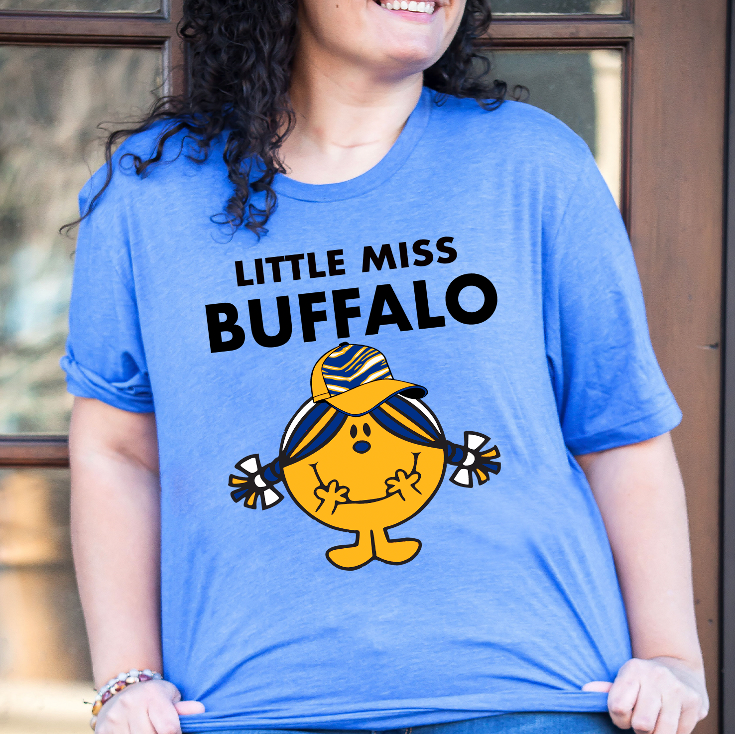 Into The Desert - Wholesale T-Shirt (Graphic) - Women's - Little Miss Buffalo Hockey Unisex T-shirt - Sabres1