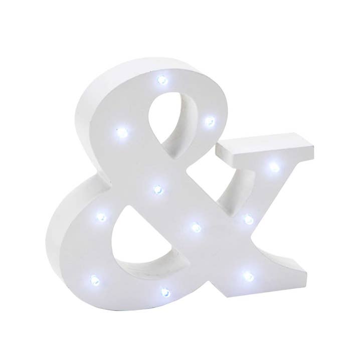 6" Vintage LED Marquee Ampersand & and other Purchase Wholesale guirlande led. Free Returns & Net 60 Terms on Faire trending on Faire.