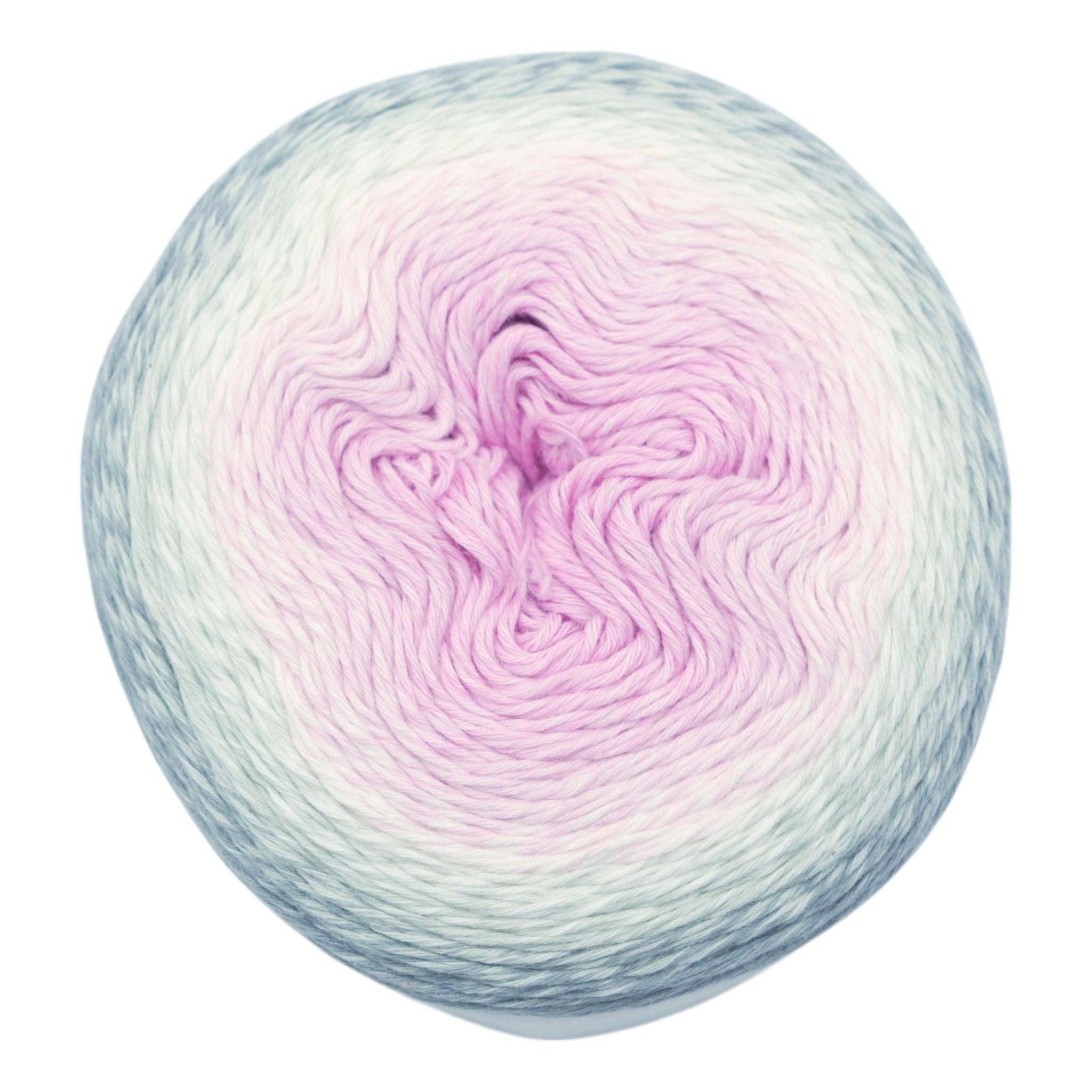 Okey Dokeys - Wholesale Yarn - 1060 Yards Gradient Cake Yarn - #1 Super Fine Cotton Acrylic Yarn26