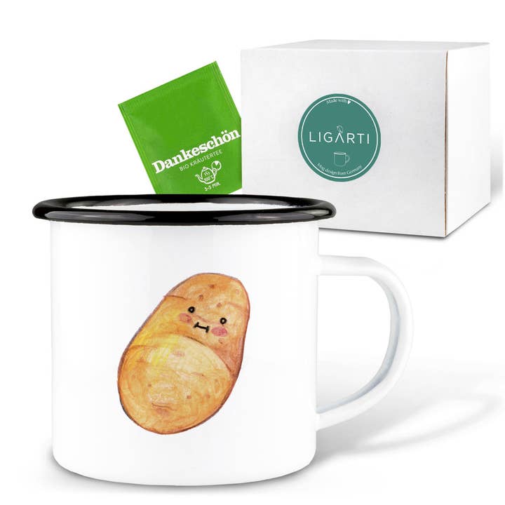 LIGARTI – Caneca por atacado – Caneca de esmalte – Batata2