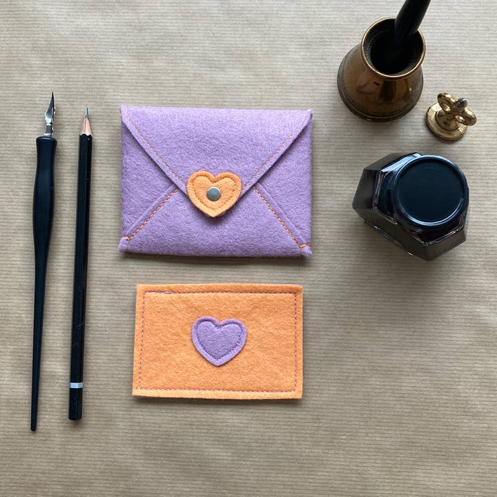 Thistledown Kind - Wholesale Classic Toy - Kids - Little Love Letters Felt Play Stationary - Rainbow Intro Set