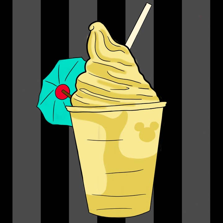 Alfiler esmaltado para postres Pineapple Whip para venta al por mayor de Fiat Lux Illustration