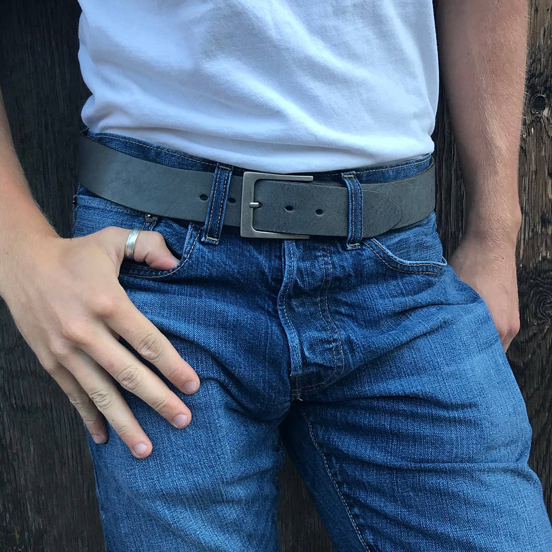 Embrazio - Wholesale Belt - Women's - LATO Curved Handmade Leather Belt11