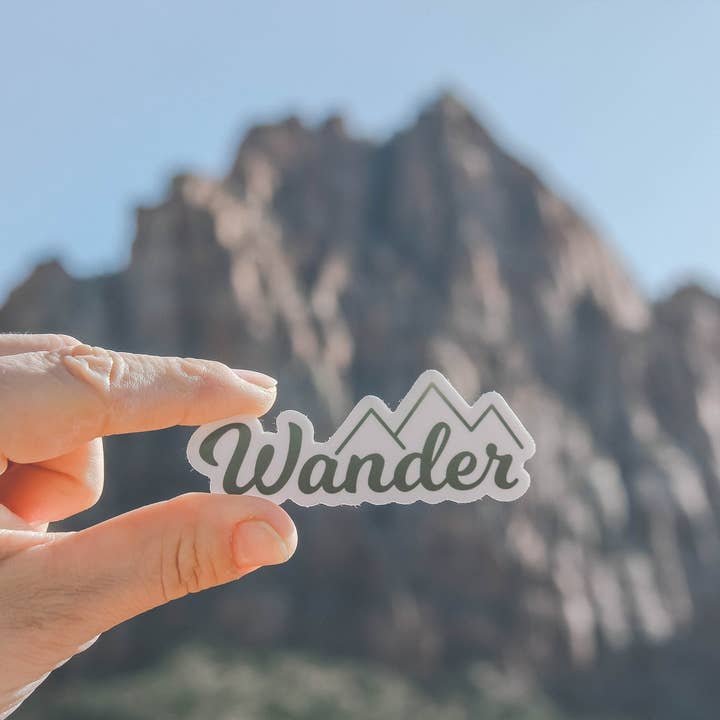 Riley Funk Designs - Wholesale Sticker - Wander Sticker