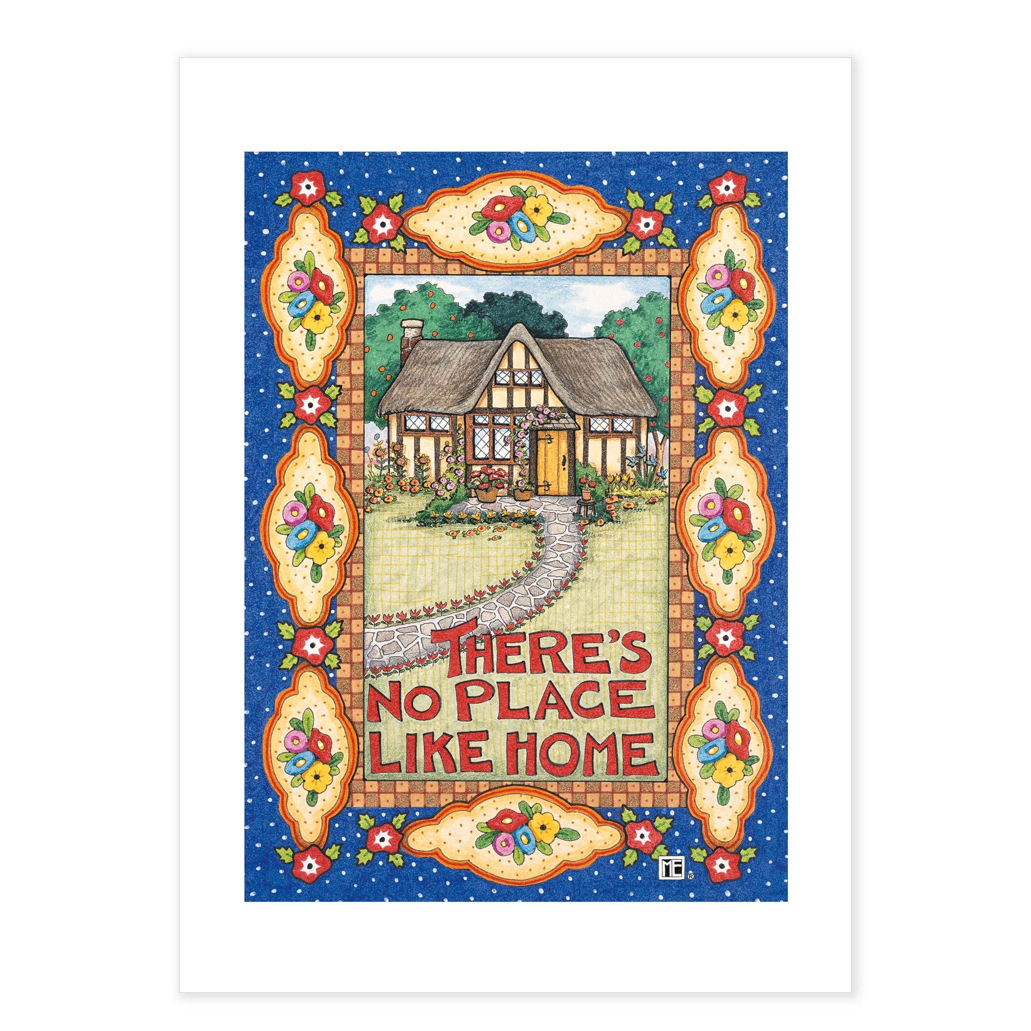 Mary Engelbreit Studios - Wholesale Postcard Set - Cottages Postcards2