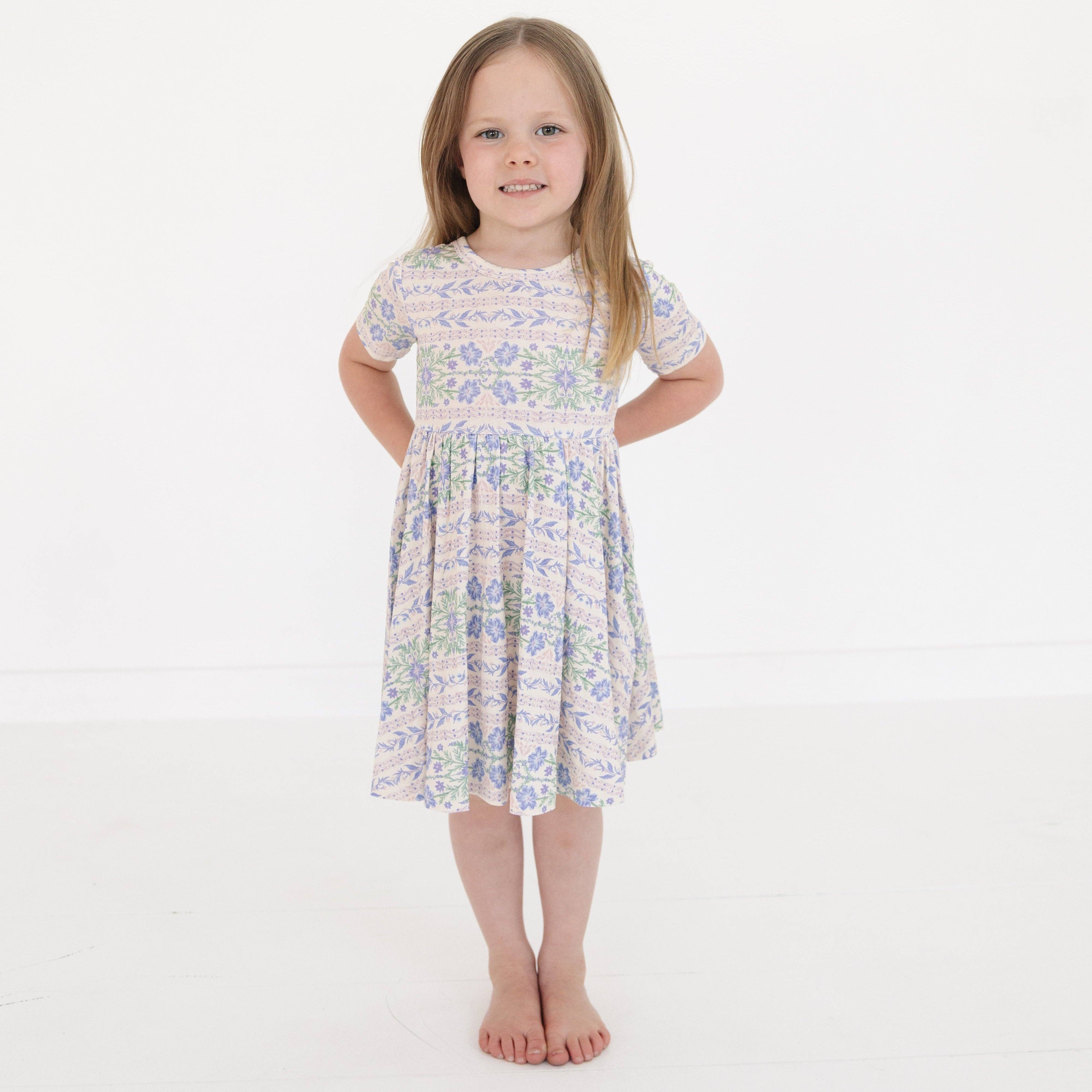 Motette - Wholesale Dress - Kids - Spring Cascade Bamboo Twirl Dress2