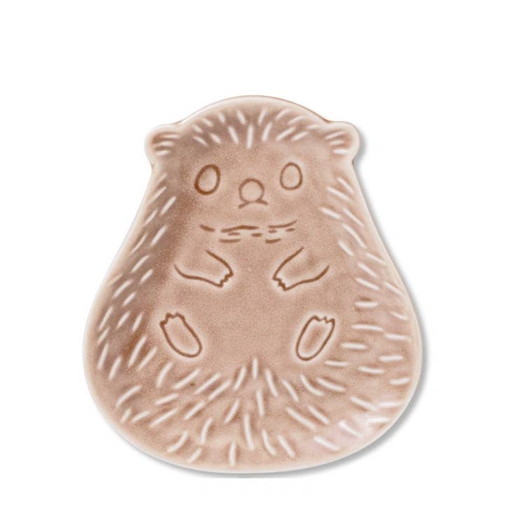 Plate Woodland Hedgehog Rose 4.5" for wholesale by Miya Company