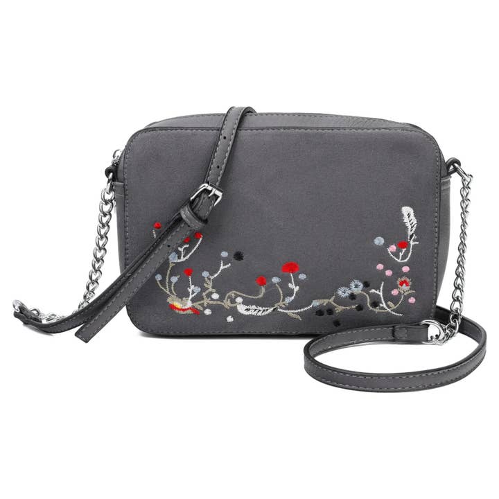 Superbia - Wholesale Crossbody Bag - Women's - Crossbody bag with embroidered details 58782