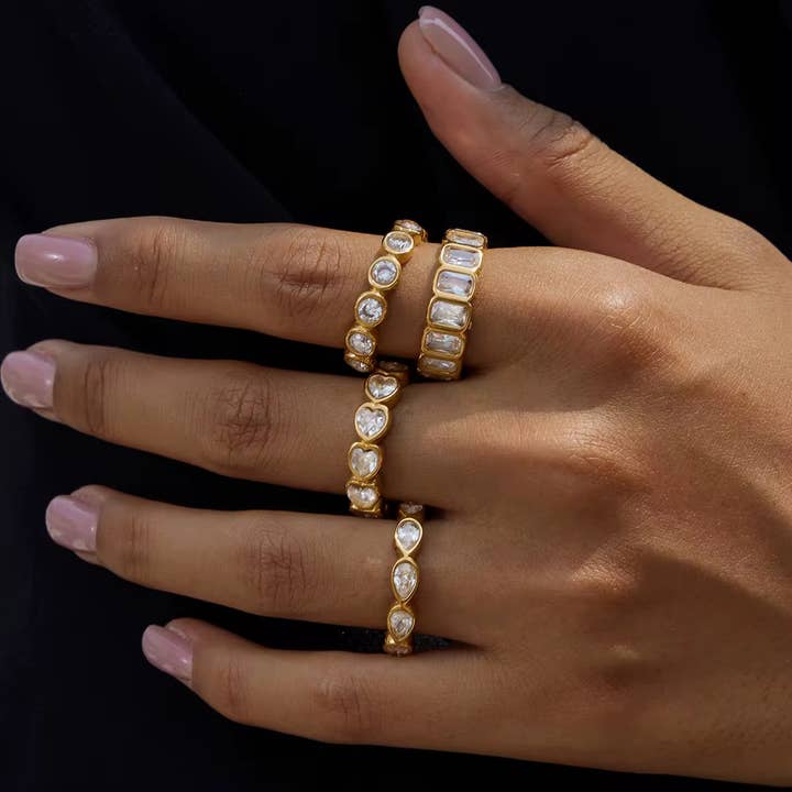 Eternity Ring Water Resistant for wholesale by Savvy Bling