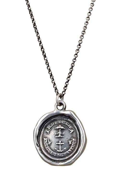 Plum and Posey - Wholesale Pendant/Charm Necklace - Oak and Anchor - Hold Tight