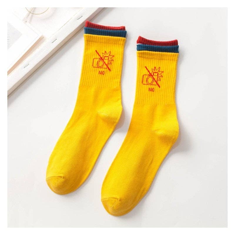 MoodGold - Wholesale Socks - Unisex - Simpson Couple Socks Japanese Style0
