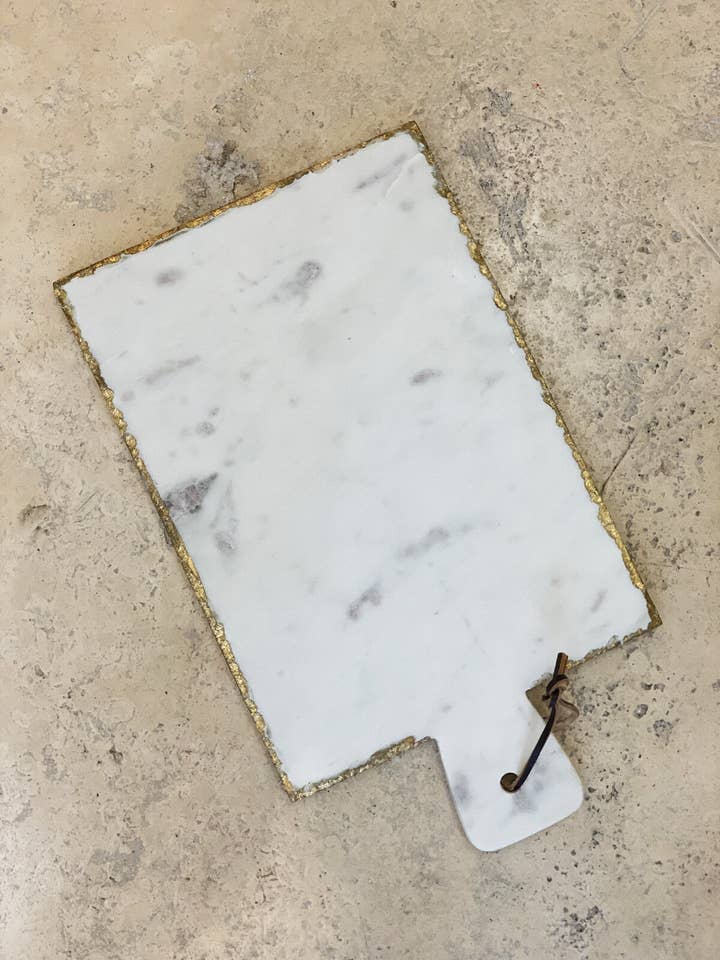 Rektangulär bricka i carraramarmor för wholesale av RACHA