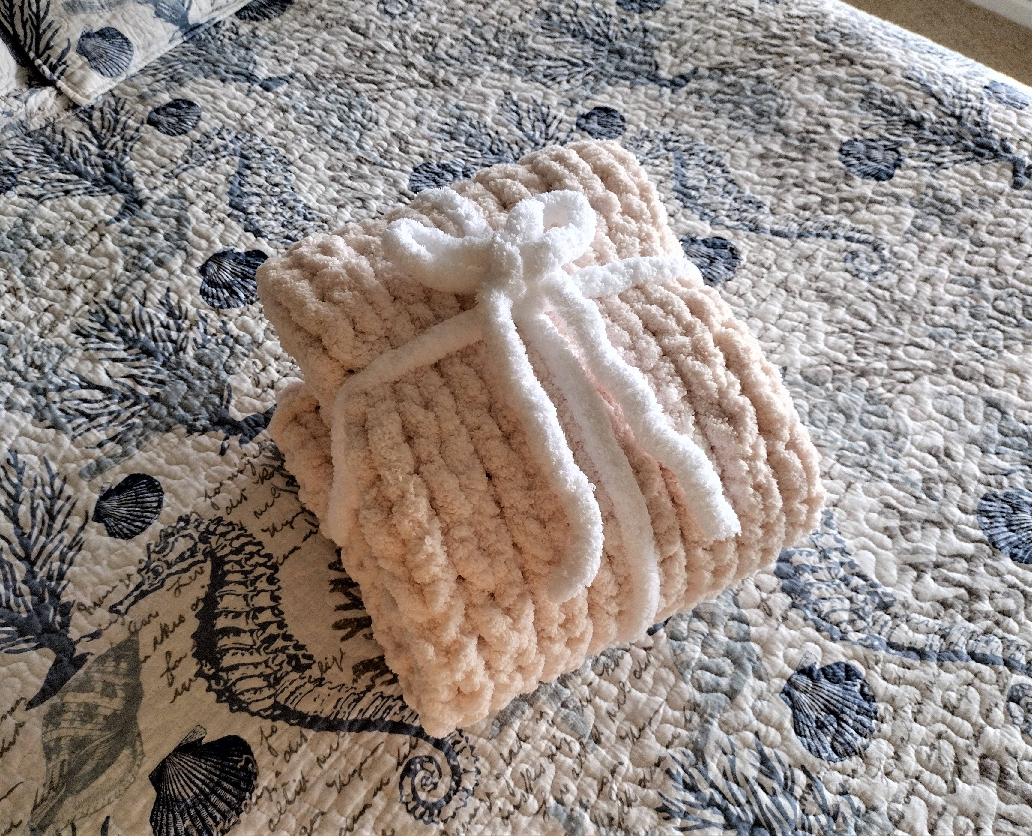 Outer Banks Treasure - Wholesale Bedding Blanket - Kids & Baby - Chunky Knit Handmade Toddler and Baby Blankets Solid Colors10