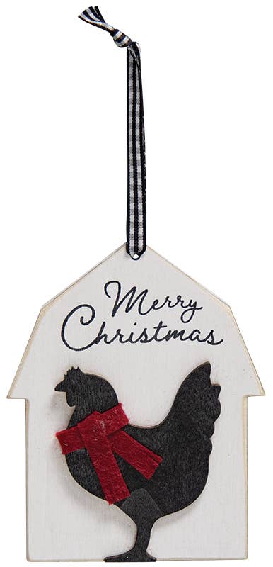 The Hearthside Collection - Vendita all'ingrosso Set di decorazioni  - Decorazioni da fienile con animali da fattoria, 4 pezzi assortiti3