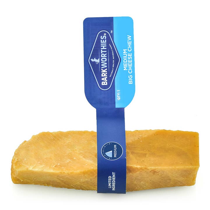 Barkworthies Big Cheese Chew - Medium for wholesale by Pet Palette Distribution