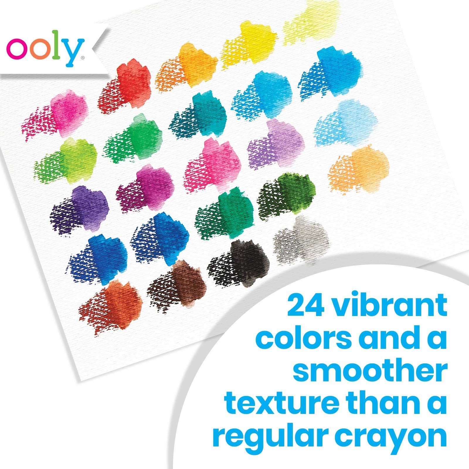 OOLY - Wholesale Crayons - Kids & Baby - Smooth Stix: Watercolor Gel Crayons (7 PC Set)1
