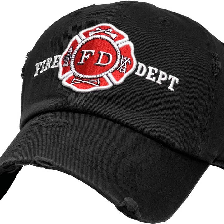 KBETHOS - Vendita all'ingrosso Cappellino da baseball - Uomo - Cappello vintage papà dei vigili del fuoco
