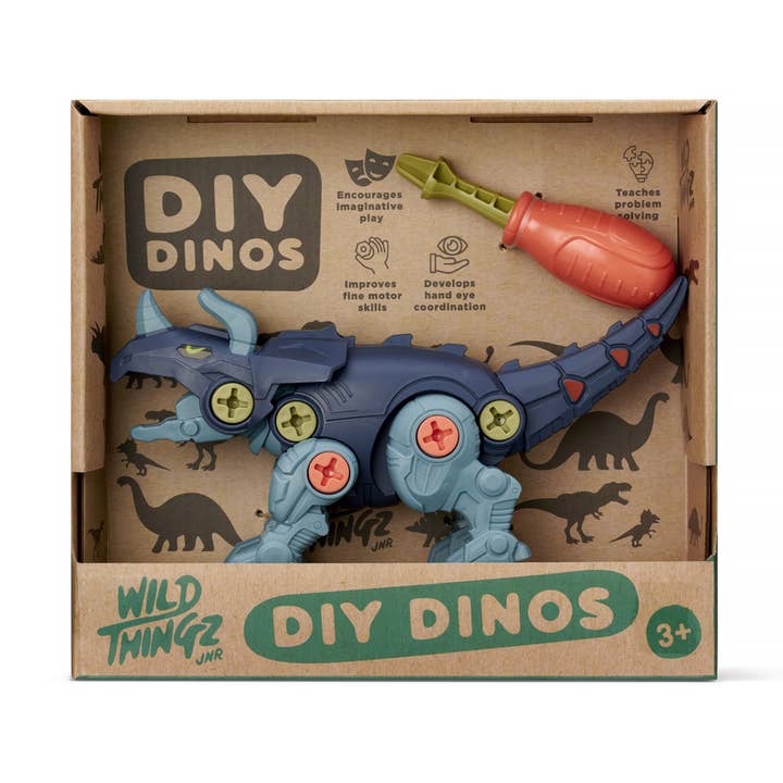 Wild Thingz DIY Dino - Triceratops for wholesale by KidAntics