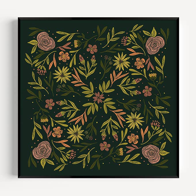 Motif floral pour la vente par Natasha Reddy Studio