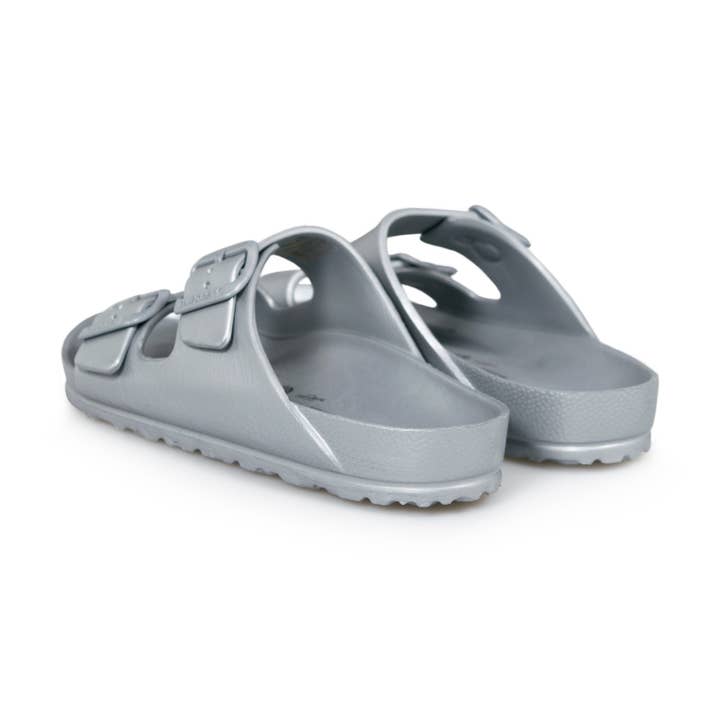 Avispas - Wholesale Sandals - Unisex - New Coachella Silver Sandal Bio EVA Buckles3