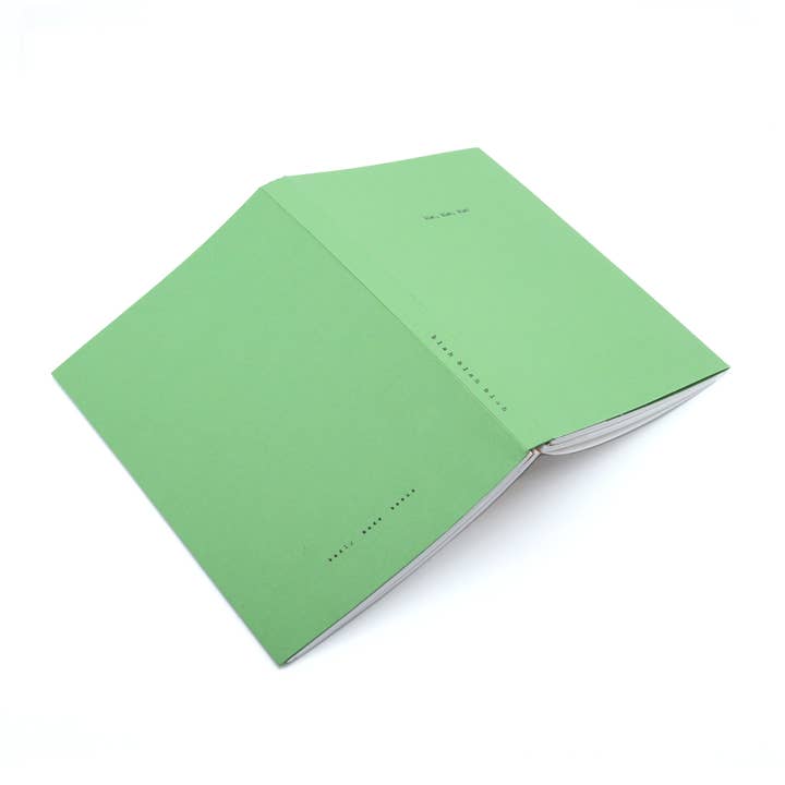 blah blah blah. a5 - recycled notebook for wholesale by badly made books