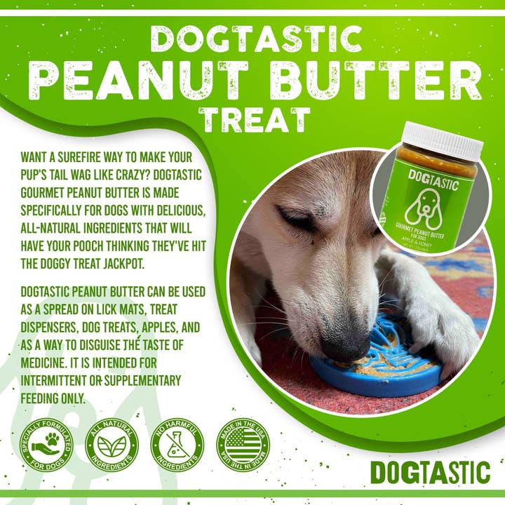 SodaPup Dog Toys – wholesale Godis - Hund – Dogtastic Gourmet Jordnötssmör för Hundar - Linfrö