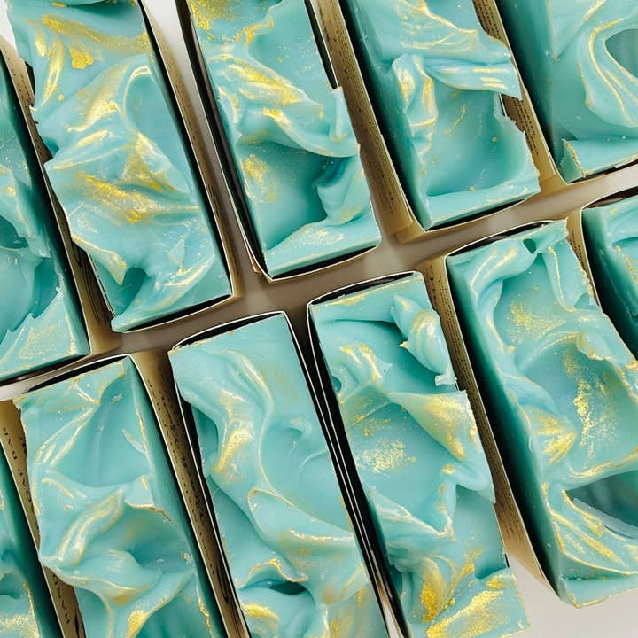 SARATOGA NATURAL BODY CARE LLC - Wholesale Bar Soap - Beach Bum Handmade Soap Bar VEGAN Cold Process Soap