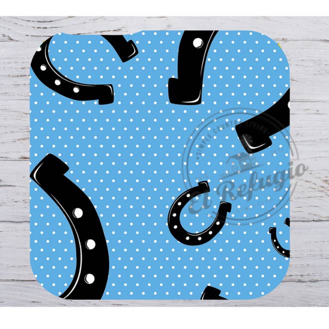 Horseshoe musemåtte for engroshandel hos El Refugio Homestead