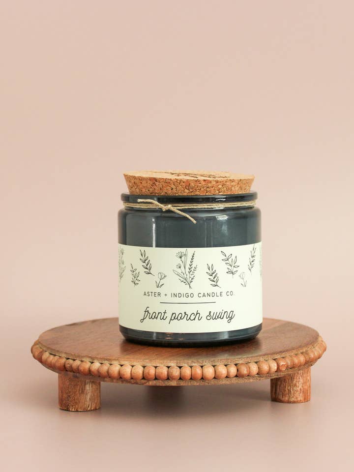 Front Porch Swing | Summer Candle for wholesale by Aster + Indigo Candle Co.