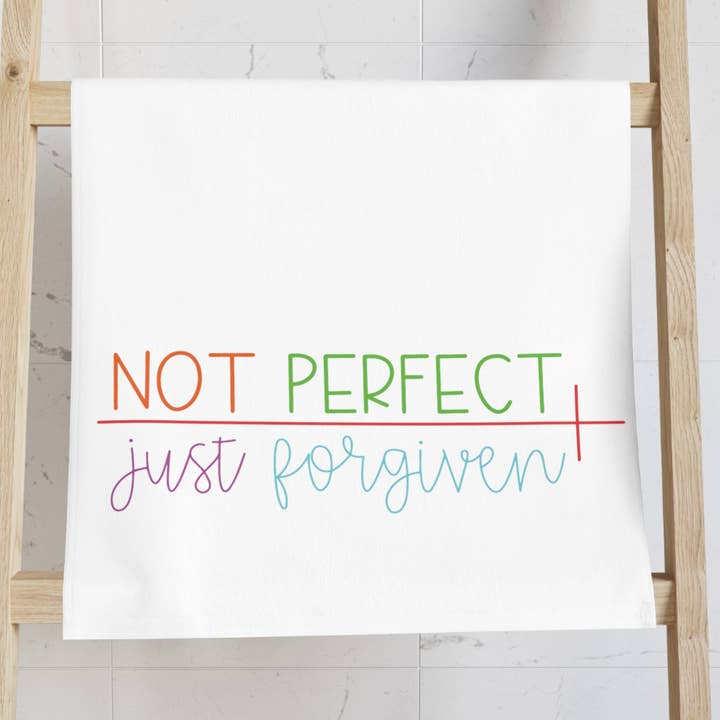 Forgiven Hand Towel (Poly/ Cotton) for wholesale by Blue Cava