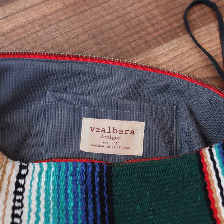 Vaalbara - Wholesale Pouch - Women's - Haven Moon in Texas Green in Black Leather2