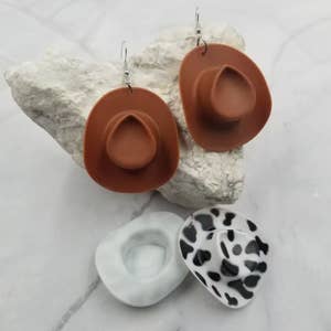 Purchase Wholesale cowgirl hat earrings. Free Returns & Net 60 Terms on  Faire