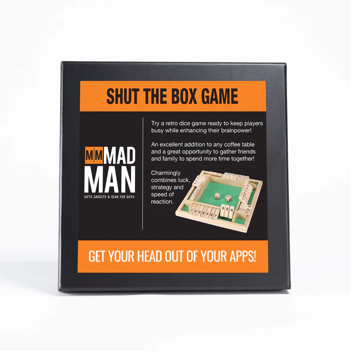 Mad Man - Wholesale Board Game - Shut The Box Game3