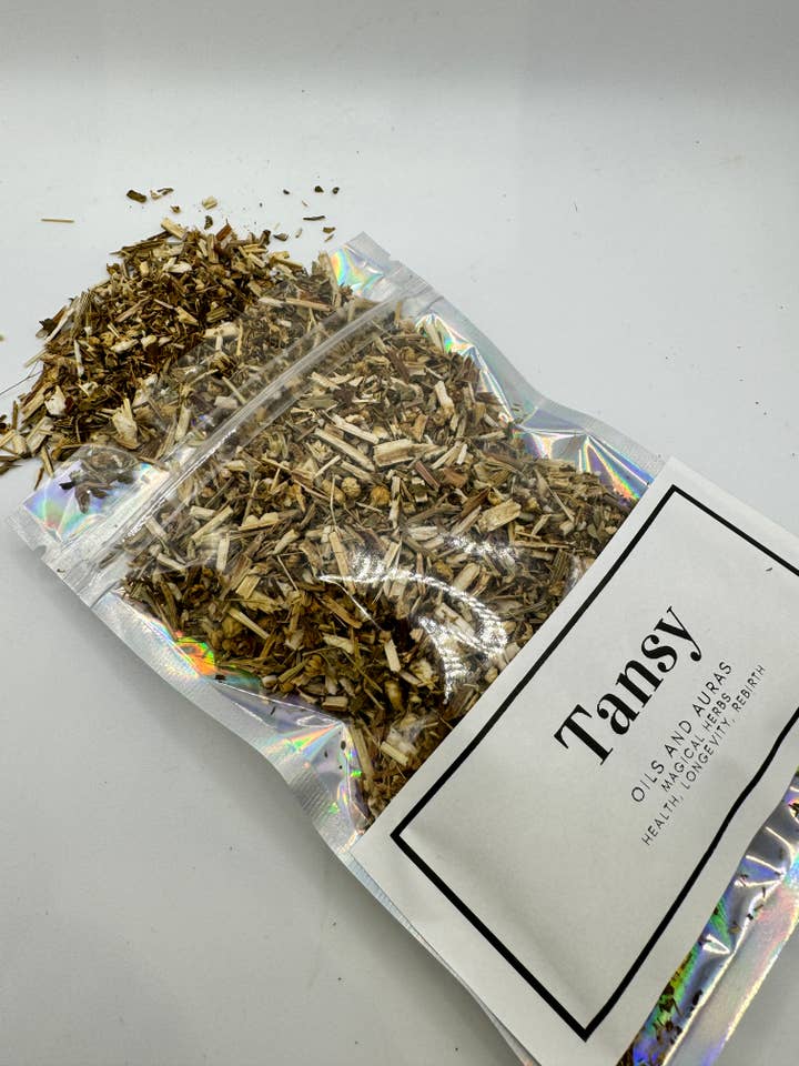 Tansy Herb Pouch - Metaphysical Use for wholesale by Oils and Auras