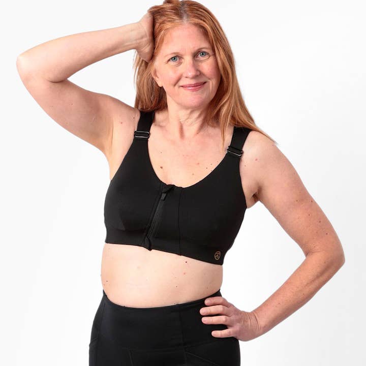 Soutien-gorge zippé Rise - Eco Jersey™ pour la vente par Kinflyte