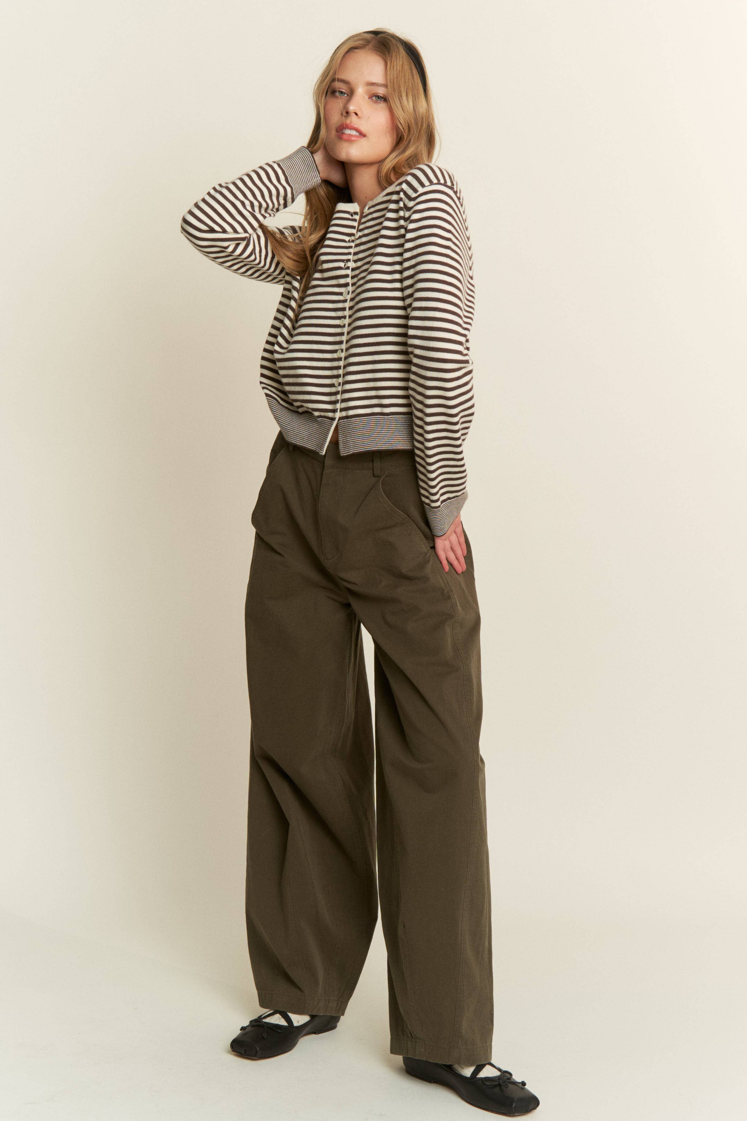 CANDESCENT - Wholesale Pants - Women's - High Rise Wide Leg Relaxed Pants2