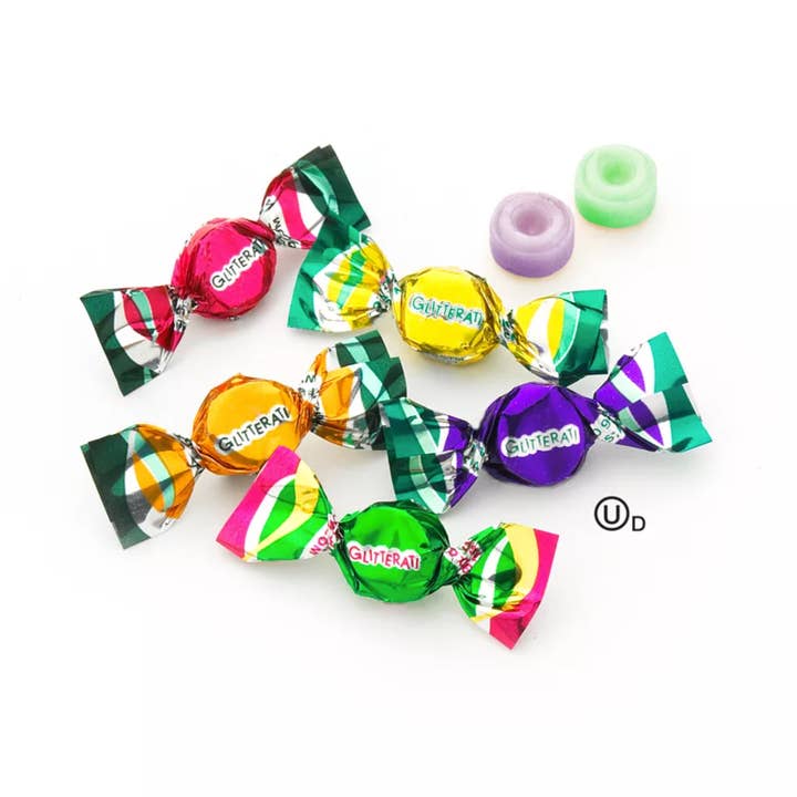 CHIPURNOI Confectionery – rebuçados por atacado – GLITTERATI Fruit & Berry, 2,3 onças - Mini Doces Duras1