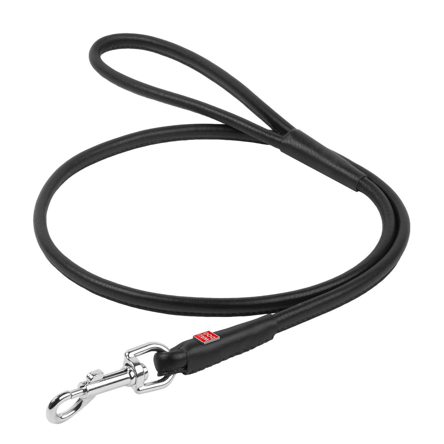 WAUDOG - Wholesale Pet Leash - Dog - Glamour Reinforced Rolled Leather Leash With Metal Clip0