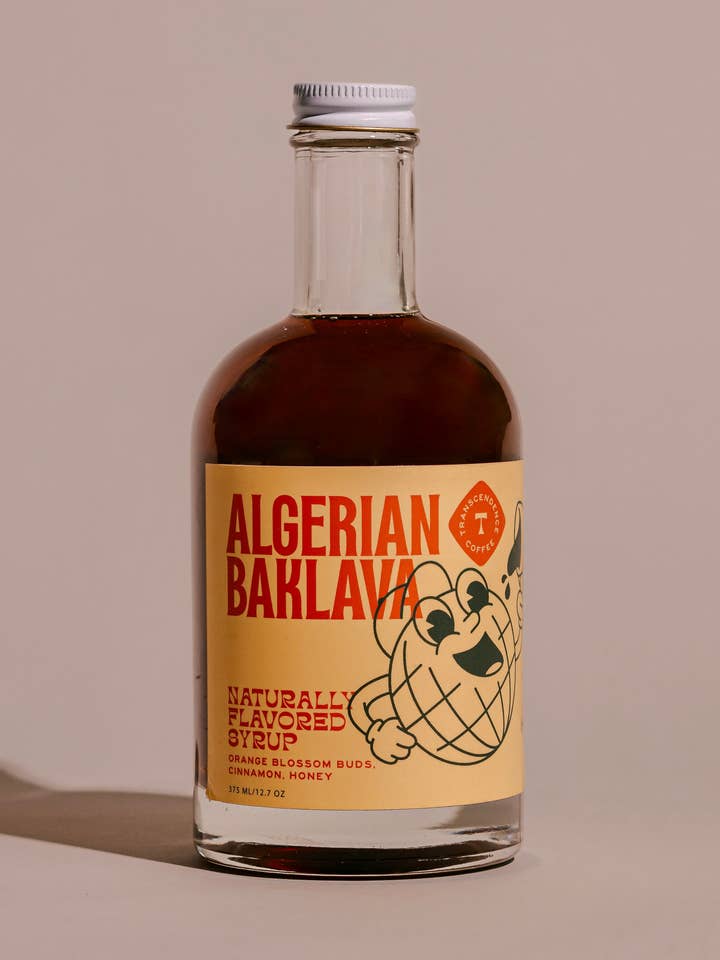Sirop de Baklava algérien pour la vente par Transcendence Coffee