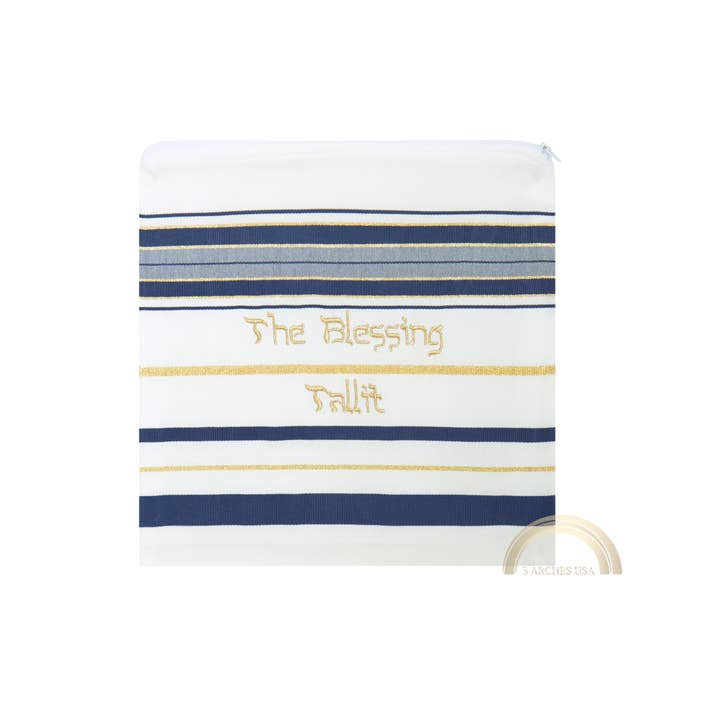 3 Arches USA - Wholesale Wrap - Women's - The Blessing Tallit-Prayer Shawl,Matching Bag & Brochure10