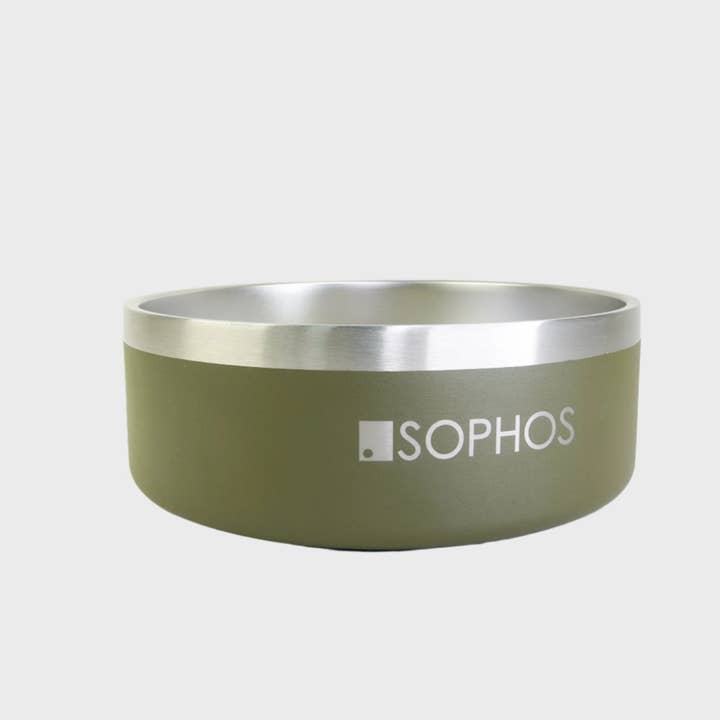 Green Dog Bowl 42oz for wholesale by Sophos