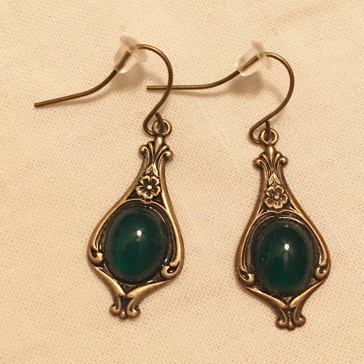 Art Deco Vintage Earrings for wholesale by The Atlas Rose And Key