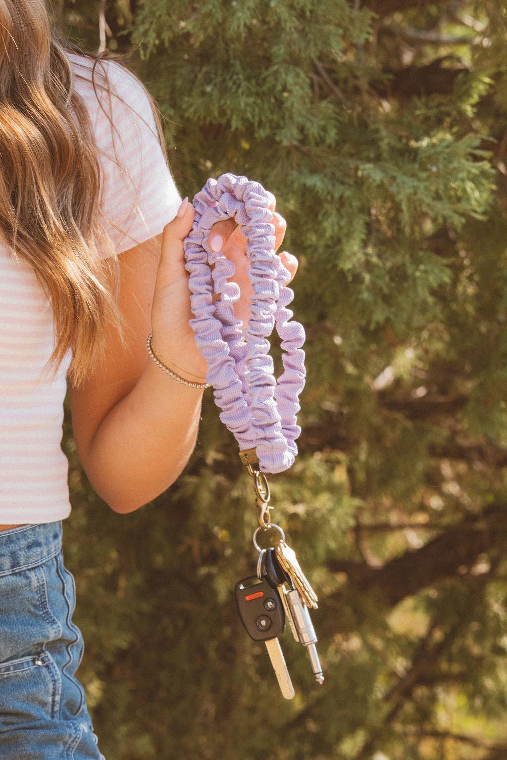 Shop Andi - Wholesale Lanyard - Women's - Chunky Purple Lanyard3
